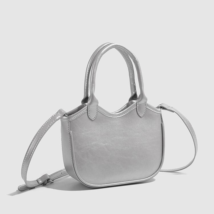 2025 Super Popular Simple All-Match Niche Food Basket Handbags Women's Spring and Summer New High-Grade Crossbody Bucket Bag