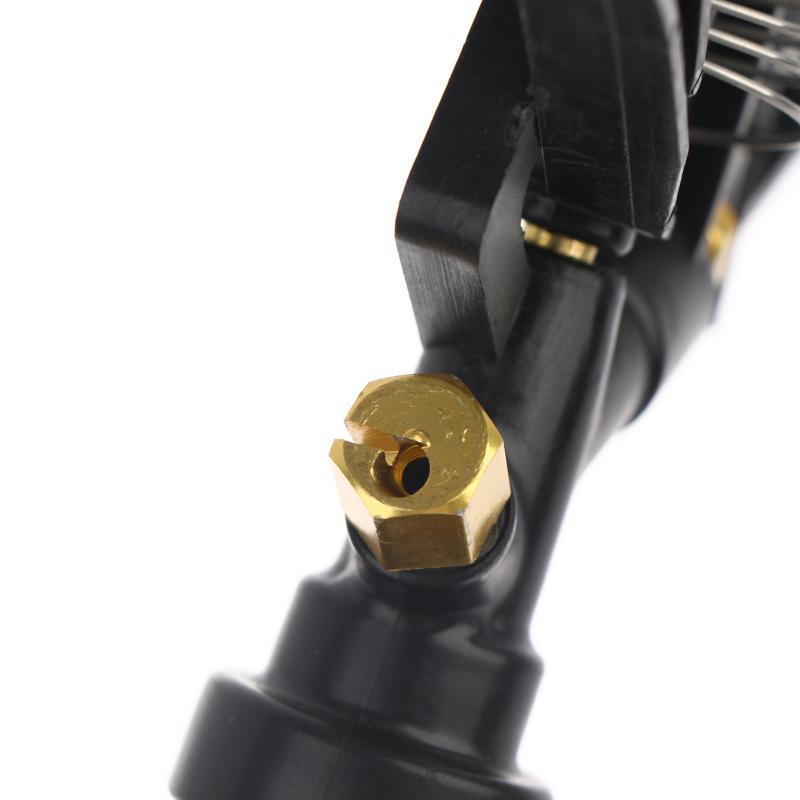 Plastic Rocker Arm Double Spray Lawn Irrigation Nozzle 3/4" Male Thread 360 Degree Angle Rotating Sprinkler Head For Garden