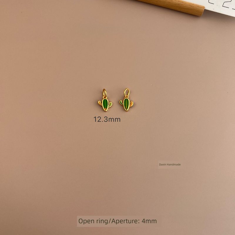 

Новая подвеска Вьетнамский россыпной золото Эмаль Глотающее золото животное Кролик Арахис Кот Детский браслет Ремешок для переноски Аксессуары Женский Красная веревка Cactus pendant 1 (front and back introduction)