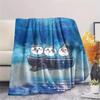 Chiikawa Flannel Blanket, High quality Comfortable for All Seasons, Home Decor, Warmth and Comfort