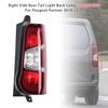 Right Side Rear Tail Light Back Lamp 9820554880 For Peugeot Partner 2018-2024