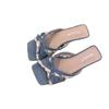 Fairy cool slippers female summer sweet with skirt bow open toe with sandals