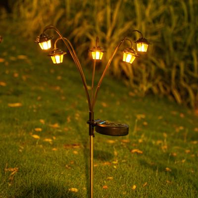 Garden Solar Light Outdoor Solar Powered Decorative Lanterns Ground Insert Waterproof Landscape Lighting for Pathway Driveway Porch Lawn Patio Yard