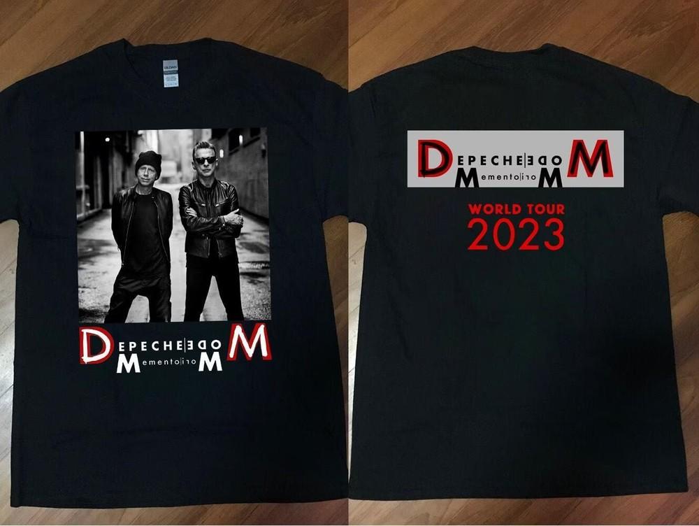 

Depeche Mode Memento Mori World Tour 2023 Dates Double Sided Shirt Unisex T-Shirt XXXL