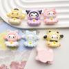 24/120PCS Cartoon DIY Resin Accessories, Cute Hats, Bells, Cream Glue Handmade Hair Clips, Phone Cases, Accessories