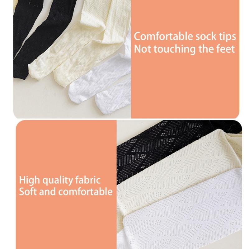 Spring Summer Tights Baby Leggings Breathable Mesh Pantyhose Girls Long Stockings for Daily Wear Party