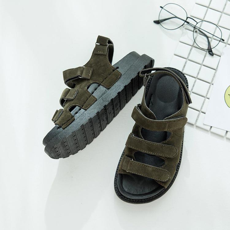 Premium Quality 2018 Summer Women's Thick Bottom Lightweight Beach Sandals For Casual Wear
