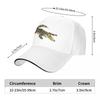Unisex Baseball Hats C Is For Crocodile Outdoor Streetwear Summer Sports Baseball Caps Hip Hop Cap Casquette Polychromatic Hats