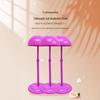 Adjustable Bright White Wig Stand - Telescopic and Lifting Design for Hairpieces and Art.