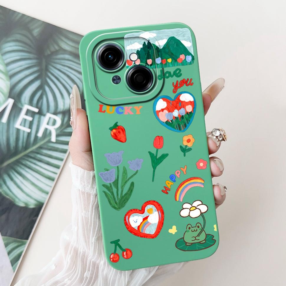For Tecno Spark Go 1 Case Go1 Cute Cartoon Cover Soft Silicone Fundas Phone Case For Tecno SparkGo Spark Go 2025 Back Cover Capa