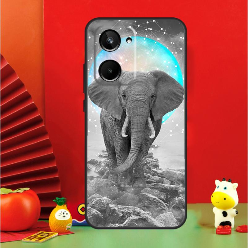 Elephants Colored For Realme 15 Pro GT7 GT6 10 11 12 13 14 Pro Plus C65 C67 C63 C61 C55 C51 C53 C35 C75 Case