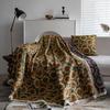 Exquisite multifunctional sofa towel cover towel American country jacquard sunflower thick retro factory direct supply