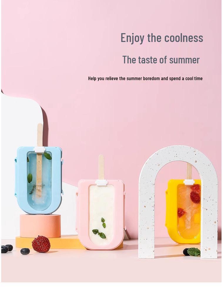 Silikonová miska na led: Forma potravinářské kvality pro domácí led, zmrzlinu a mražené pochoutky