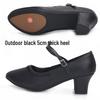 Women's Soft Sole Ballroom & Square Dance Shoes - Ox Tendon Sole for Modern Latin and Waltz.