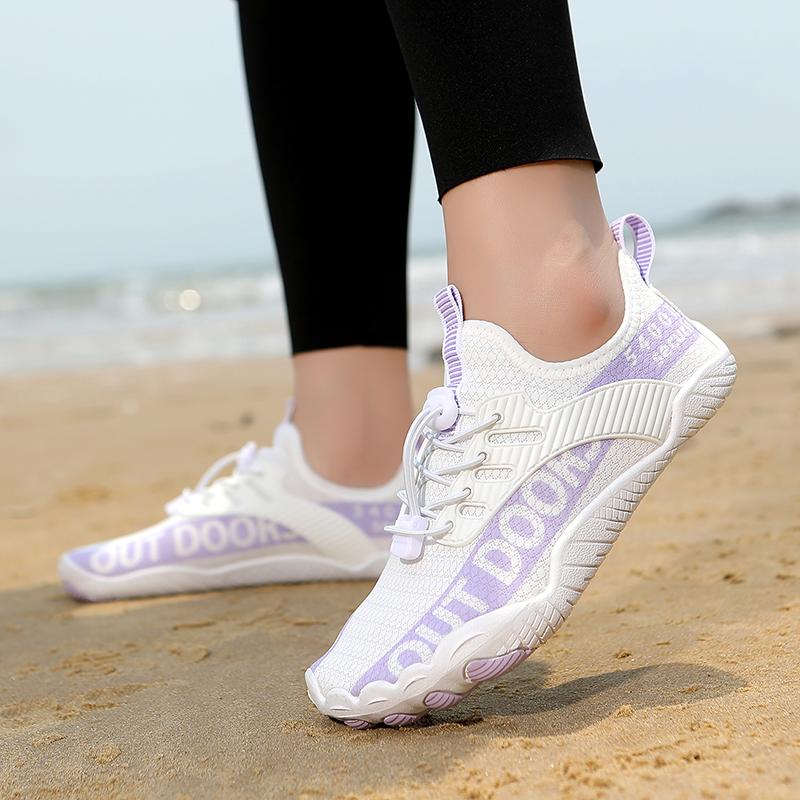 Nieuwe Zomer Ouder Kind Fitness Buiten Barefoot Strand Zwemschoenen Sneldrogend Ademend Wandelen Lichtgewicht Waterschoenen