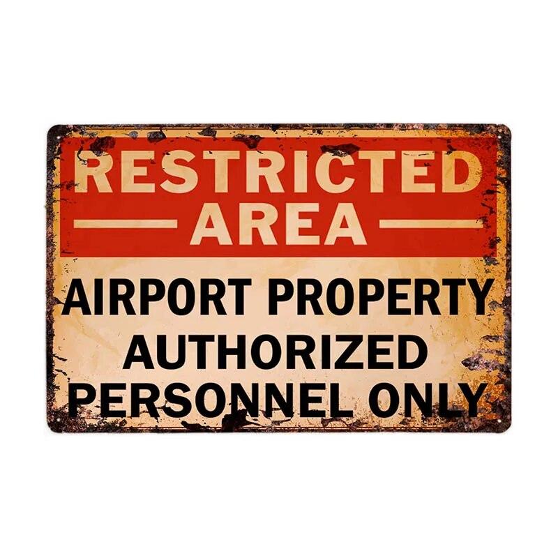 Warning Area 51 Metal Tin Sign UFO Vintage Wall Plaques Art Poster Decoration Painting Home Decor 20x30cm
