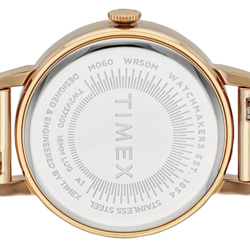 TIMEX Midtown Watch TW2V37100 Silver Dial Women's