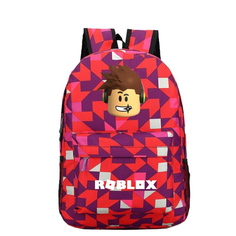 Game merchandise Printed backpack Children's school bag Outdoor leisure travel bag