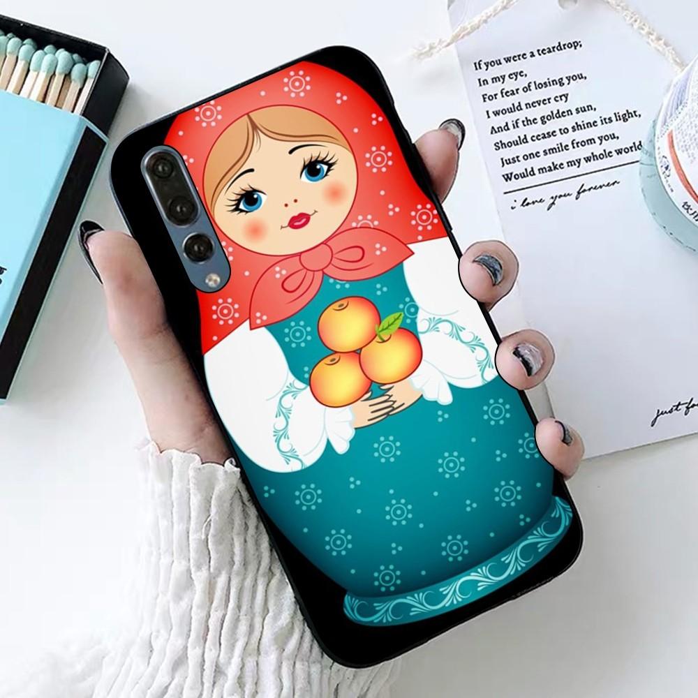 Russian Dolls Matryoshka Phone Case For Huawei P 8 9 10 20 30 40 50 Pro Lite Psmart Honor 10 Lite 70 Mate 20lite