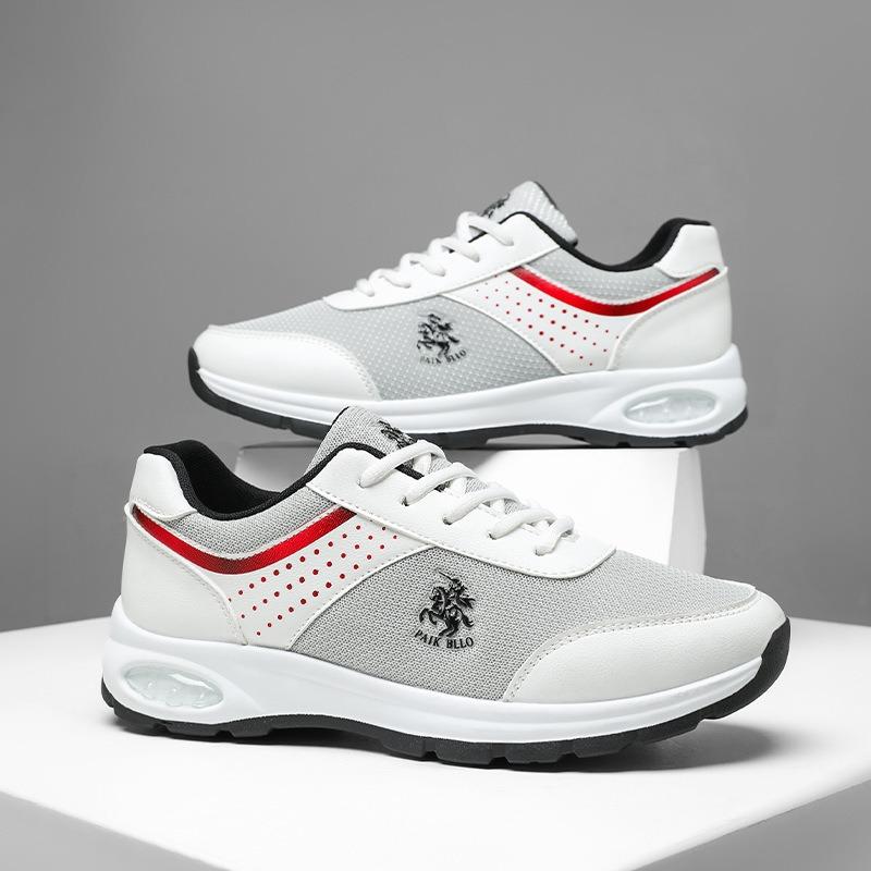 Large Size Tenis Man Shoes High Quality Leather Casual Shoes 2025New Mens Sneakers Air Cushion Running Shoe Non-slip Sport Shoes