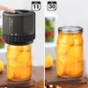 Electric Mason Jar Sealer - One-Touch Jar Sealer Suitable for Mason Jars with Wide/ Narrow Mouth Lids, Heavy-Duty Seal for Preservation
