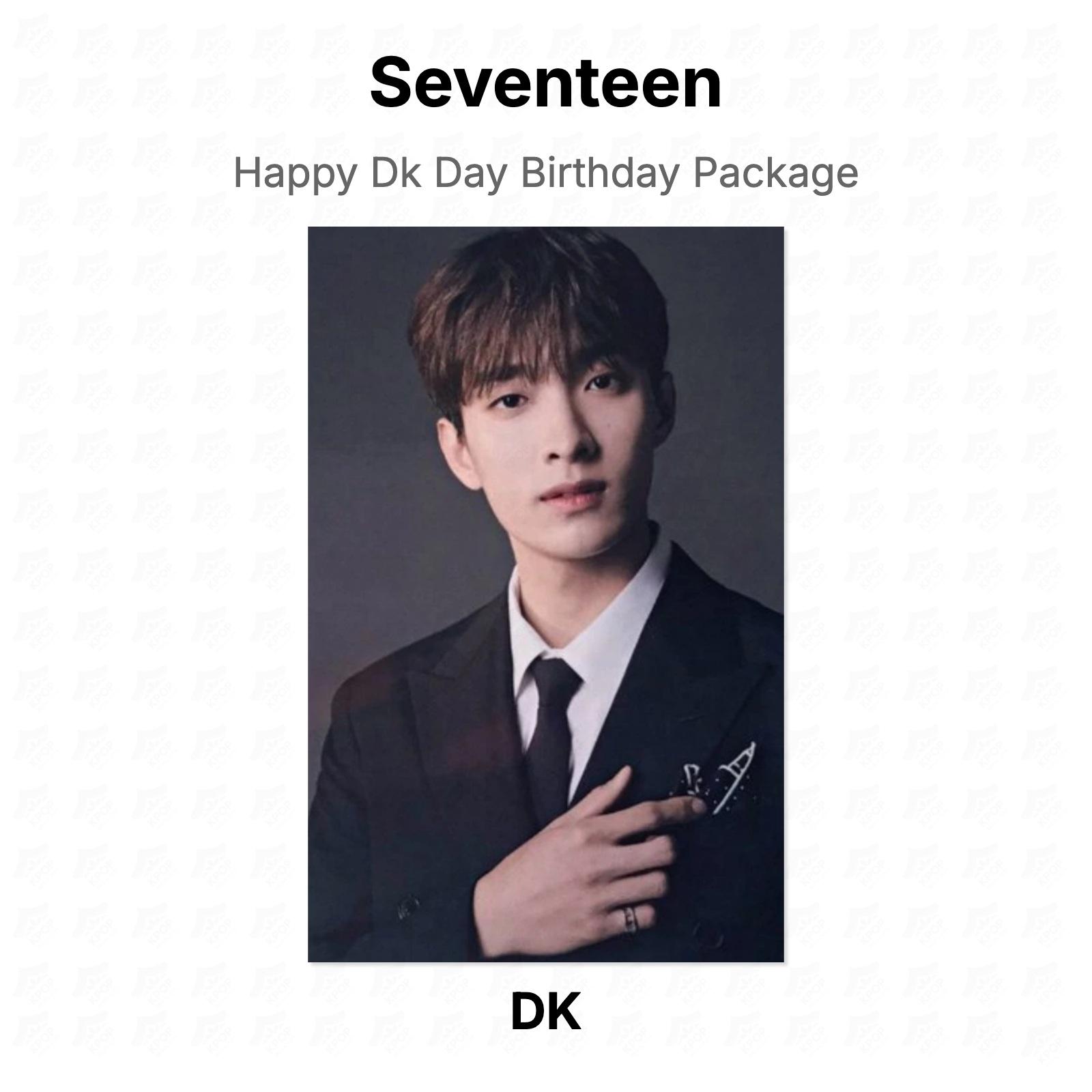 Seventeen Happy Dk Day Birthday Package Official Photocard DK 03