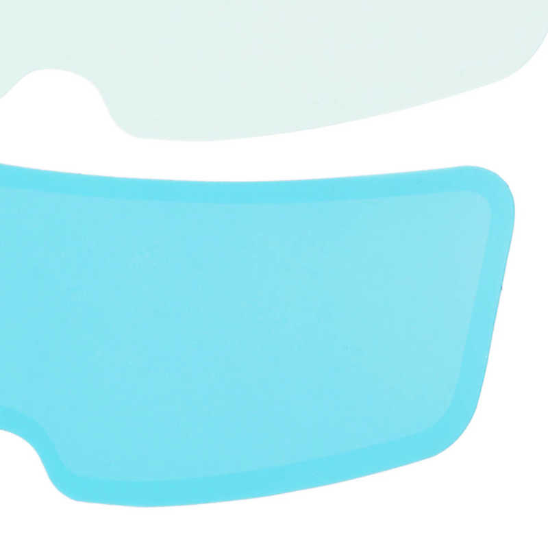 Helmet Lens Film High Transparency Safe Driving Full Size 24.5cm/9.6in Helmet Anti Fog Patch Stick for