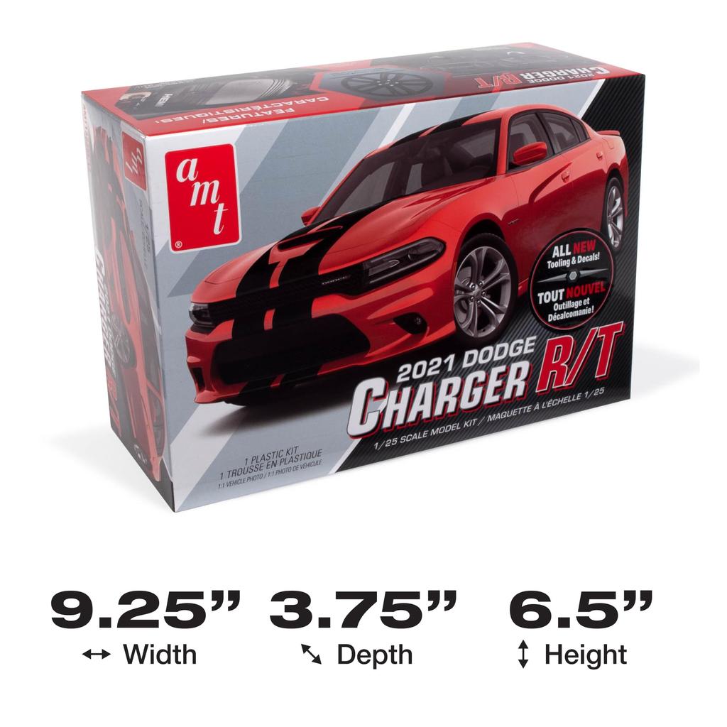 AMT 2021 Dodge Charger Plastic Model Kit AMT1323 1/25 R/T