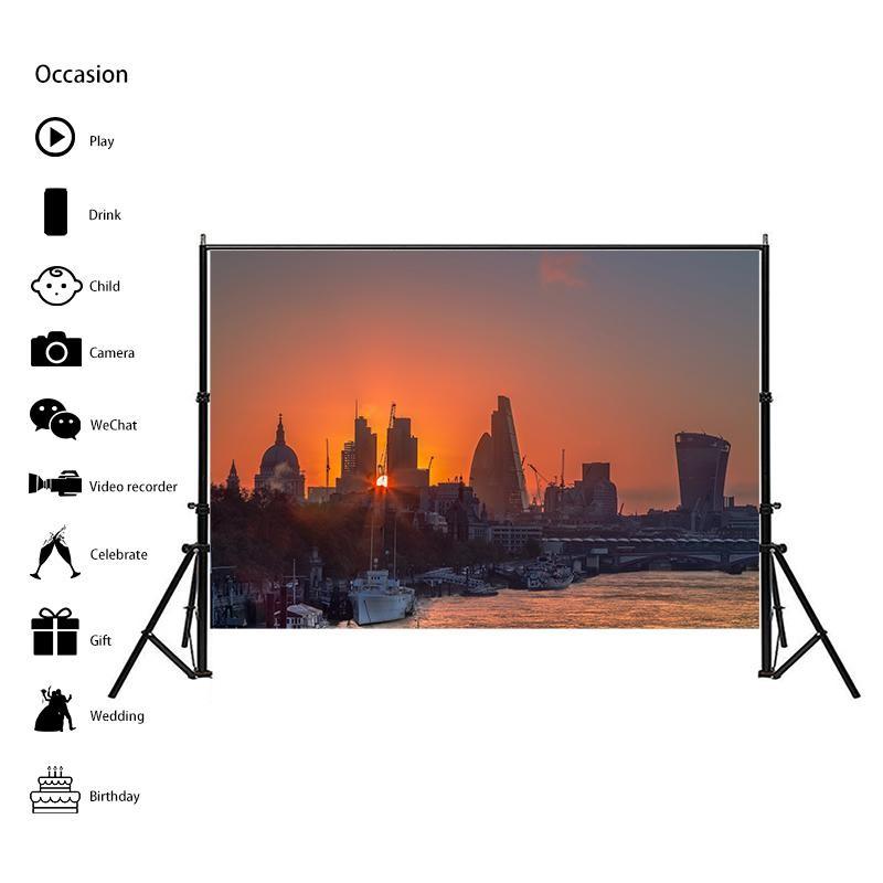 European Sscenic Spots Theme Background Cloth Photography Backdrop Photo Background Cloth Studio Props Decor