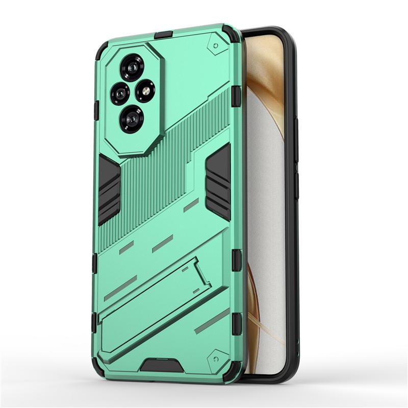 For Honor 200 Case For Honor 200 5G Cover 6.7 Inch Punk Armor Shockproof Hard Rubber Bracket Bumper For Honor 200