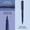LAMY AL-STAR Dark Dusk - Caneta-tinteiro Média com Grip Ergonômico e Pena de Aço Polido - Corpo Leve de Alumínio - Inclui Cartucho Azul LAMY T10