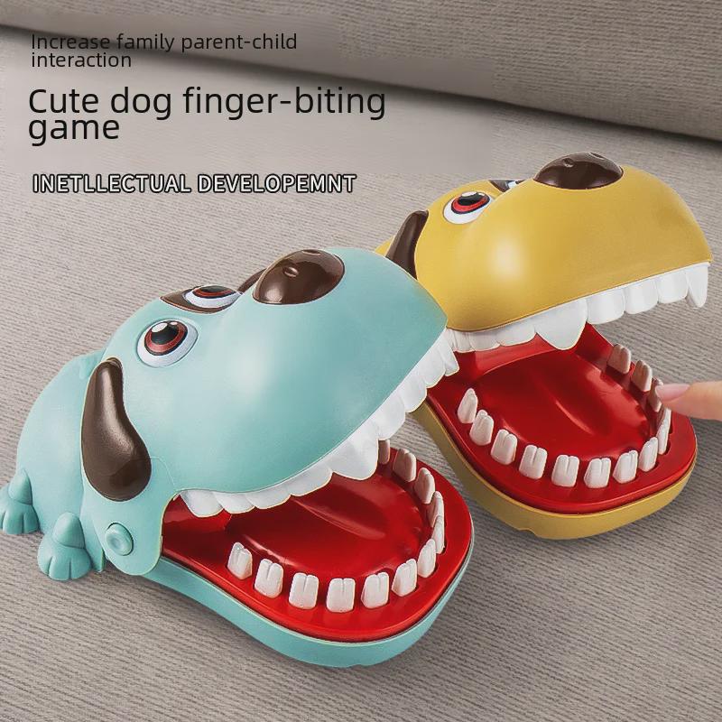 Big Mouth Dog Bite Finger Toy - Fun Prank Game for Kids & Adults