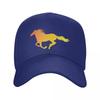 Fashion Horse Running Baseball Cap for Women Unisex Breathable Equestrian Riding Gift Dad Hat Sun Protection Snapback Caps