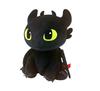 Large Black Plush Dragon 40 Green Eyes