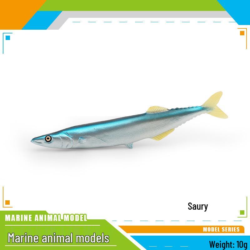 Children s Cognitive Marine Animal Models: Flying Fish, Pufferfish, Tuna, Saury.