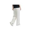 Fila Heritage Series Fashion Knit Versatile Straight Loose Casual Pants Women Bottoms Off-White F11W448609F-BG