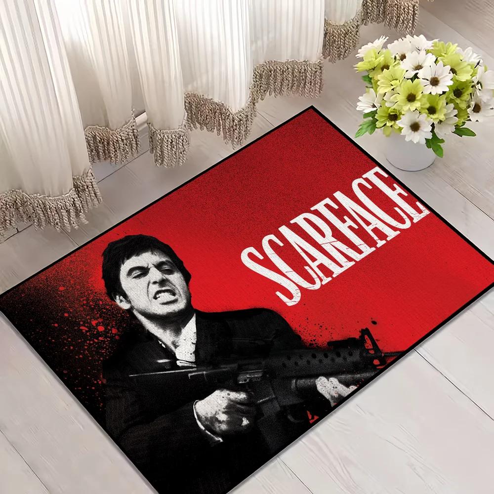 Film Scarface Wycieraczka Witamy Wejście Balkon Łazienka Podłoga Dywanik Antypoślizgowy Dywan do Sypialni Dekoracja Domu