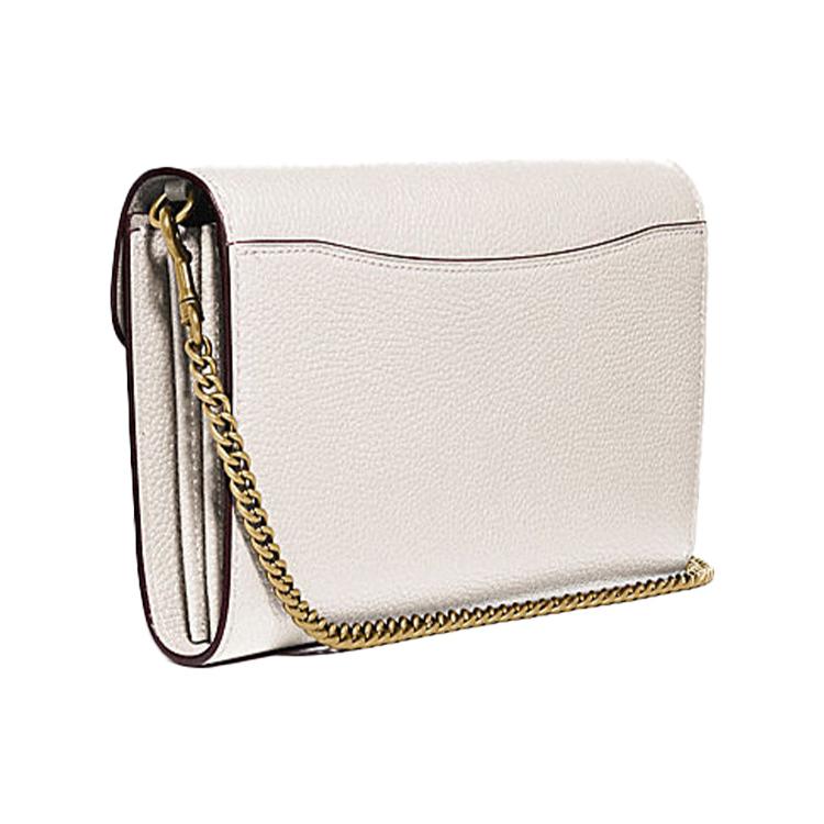 COACH Tabby Leather Shoulder Bag, Crossbody Bag Women's White 79438-B4HA