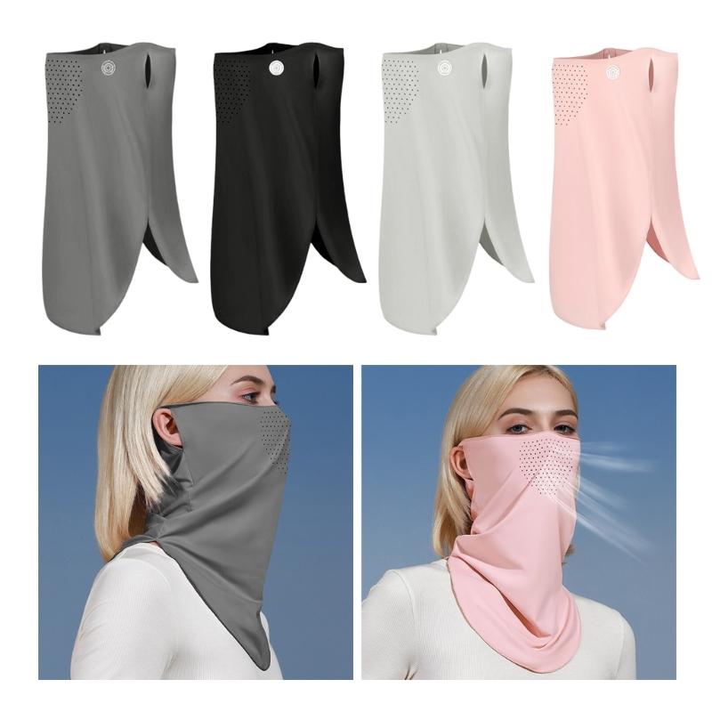 Women Sunscreens Mask Neck Scarves Windproofs Scarves Sun Protections Faces Cover