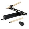 Durable Multi-purpose Woodworking Scribing Tool Construction Pencil Adjustable
