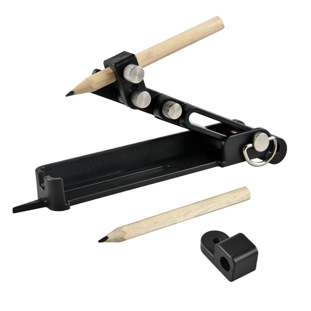 Durable Multi-purpose Woodworking Scribing Tool Construction Pencil Adjustable