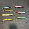 Used Good condition Salt minnow SET Sea bass Flounder Blue fish Surf Shore jigging