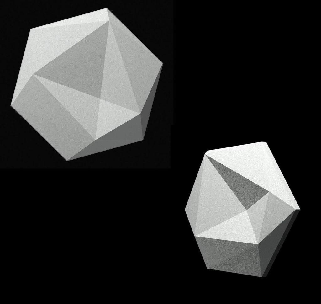 Stampo in plastica per la realizzazione del pannello 3D "Esagono spezzato"(Stampo 3D per pannelli murali decorativi per gesso e cemento) Decorazione murale.