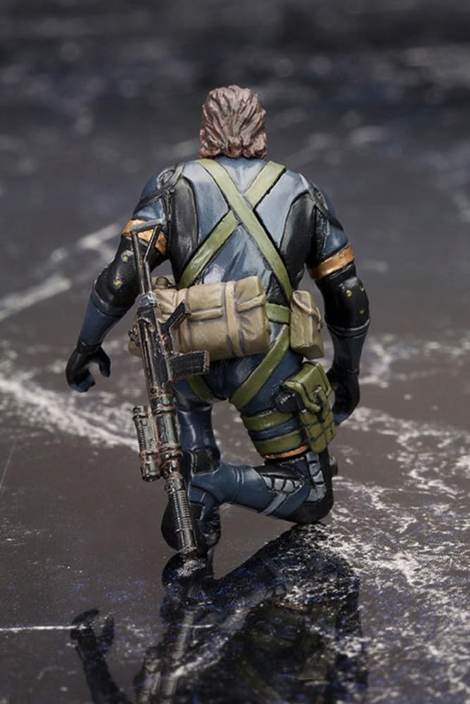 Kotobukiya Metal Gear Solid V Ground Zeroes Scale Plastic Model Approximately 50mm Tall Set, 1/35 Kit,