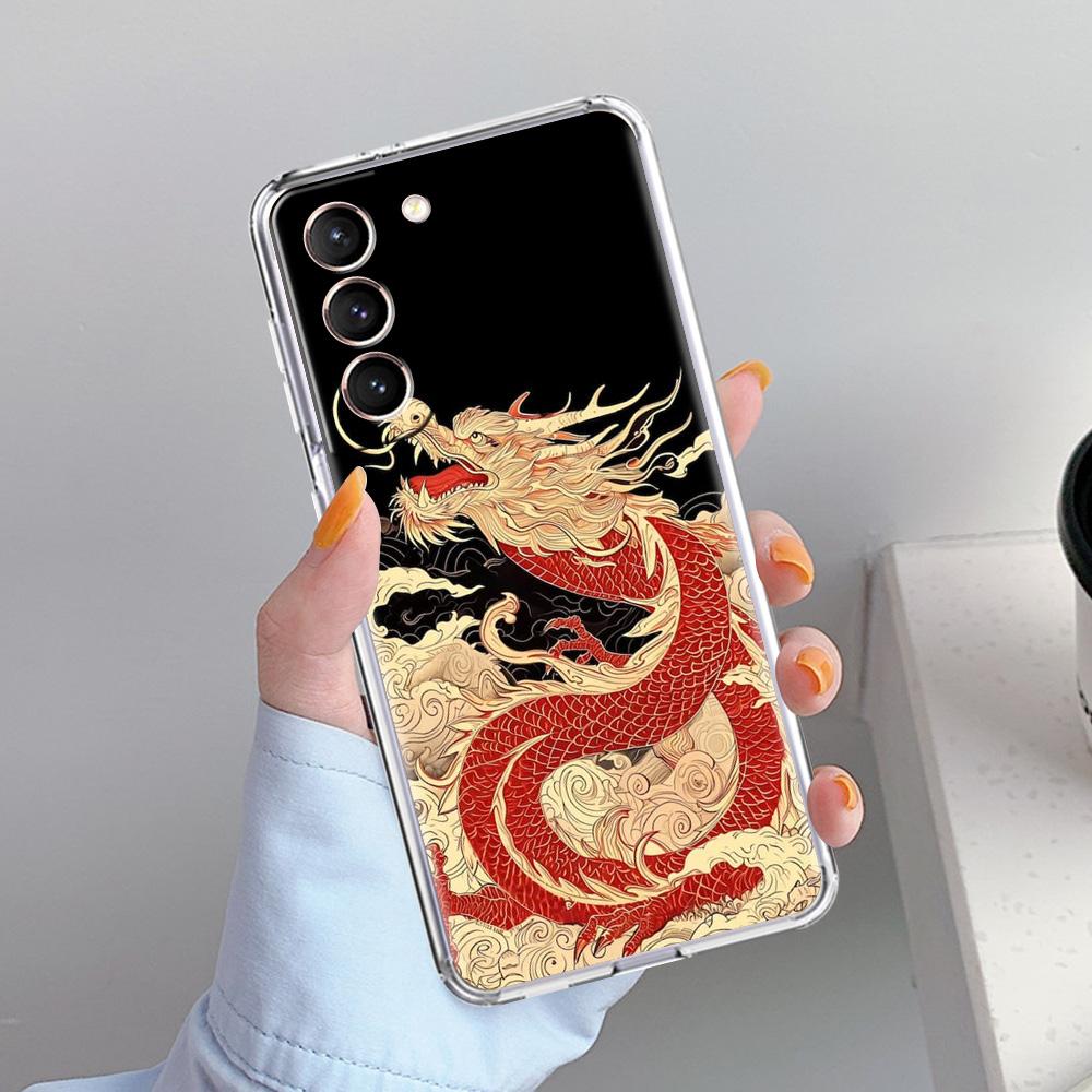 Handyhülle für Samsung Galaxy S26 S25 S24 S23 S22 Ultra S20 S21 FE 5G Plus Weiche Klare Hülle Cooles Tier Tiger Löwe