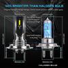 LED Headlight 2pcs/Set 3000K 360 Degrees Lighting 7500 Lm