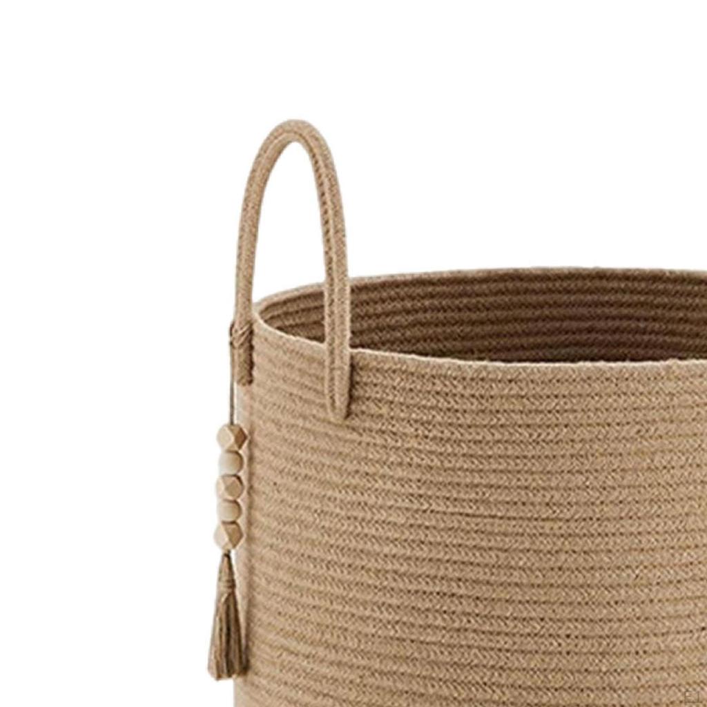 Lagerung Organisation Korb Wäsche Woven mit Griffen Schmutzige Kleidung für