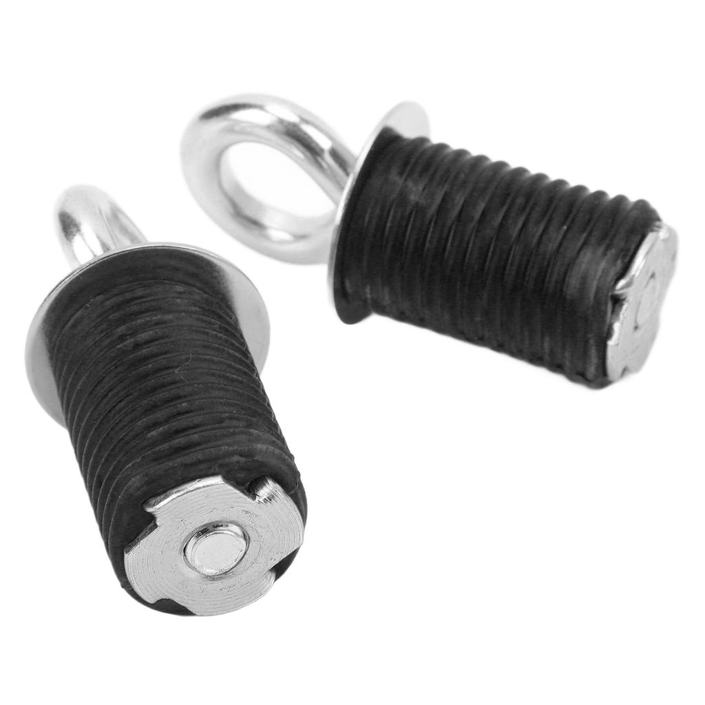 2pcs Lock Ride Anchor Set Replacement For Polaris Sportsman Durable Lock Ride Tie Down AnchorBlack