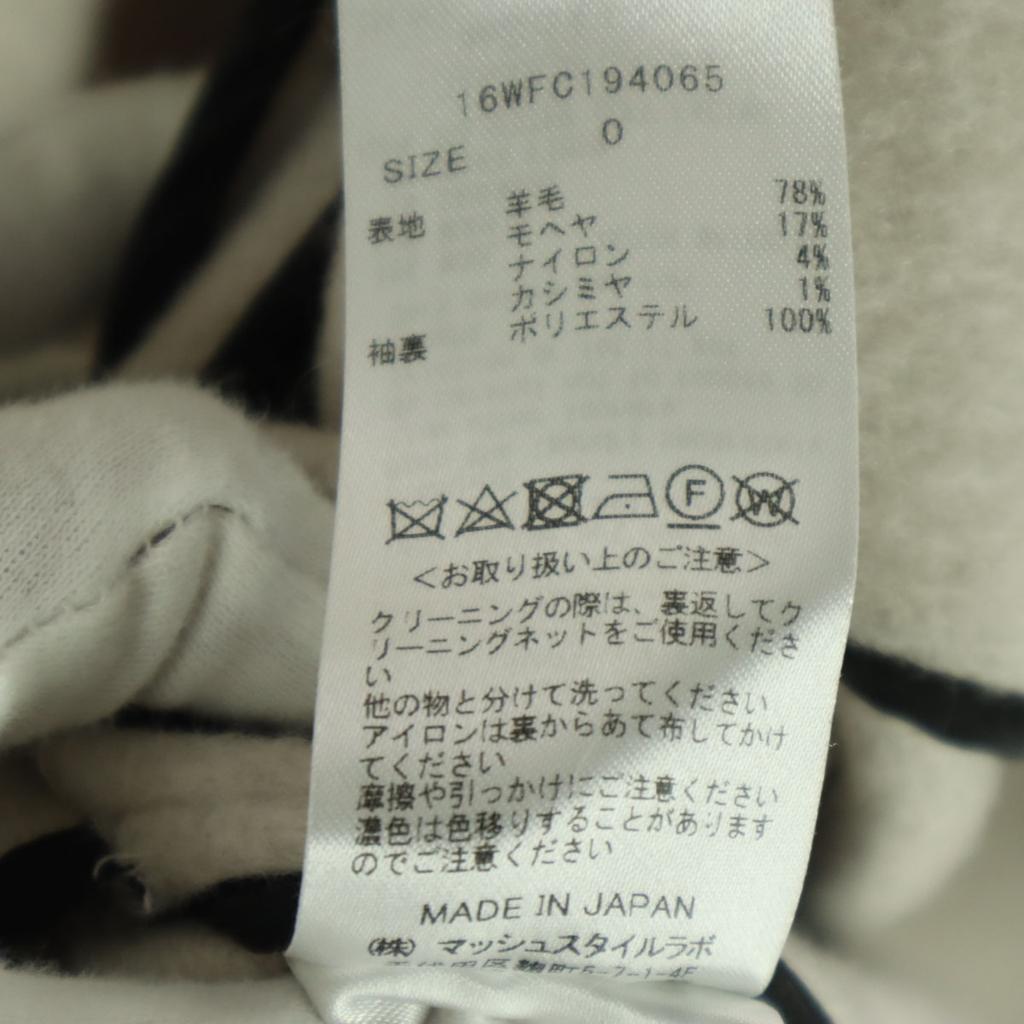 Kei shirahata Made in Japan Kaschmir-Mischung Langarm Keine Farbe Peacoat Damen Gebraucht