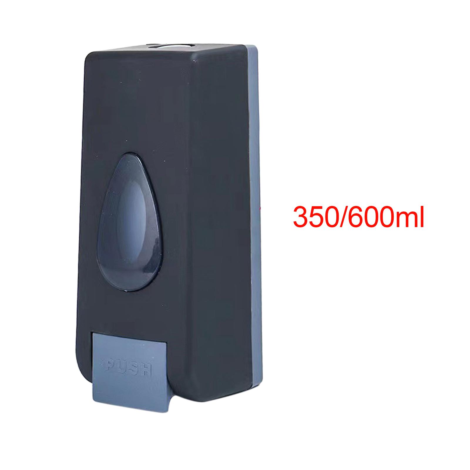 Manual Soap Dispenser Wall Mounted Soap Dispenser, Commercial Hand Dispenser for Bathroom, Kitchen, Hotel 350ml